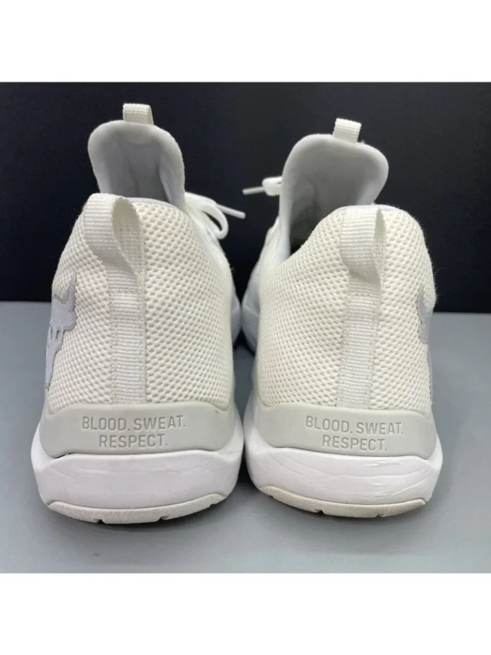 Under Armour Project Rock BSR Sneakers Shoes Athletic Training White Mens 13
